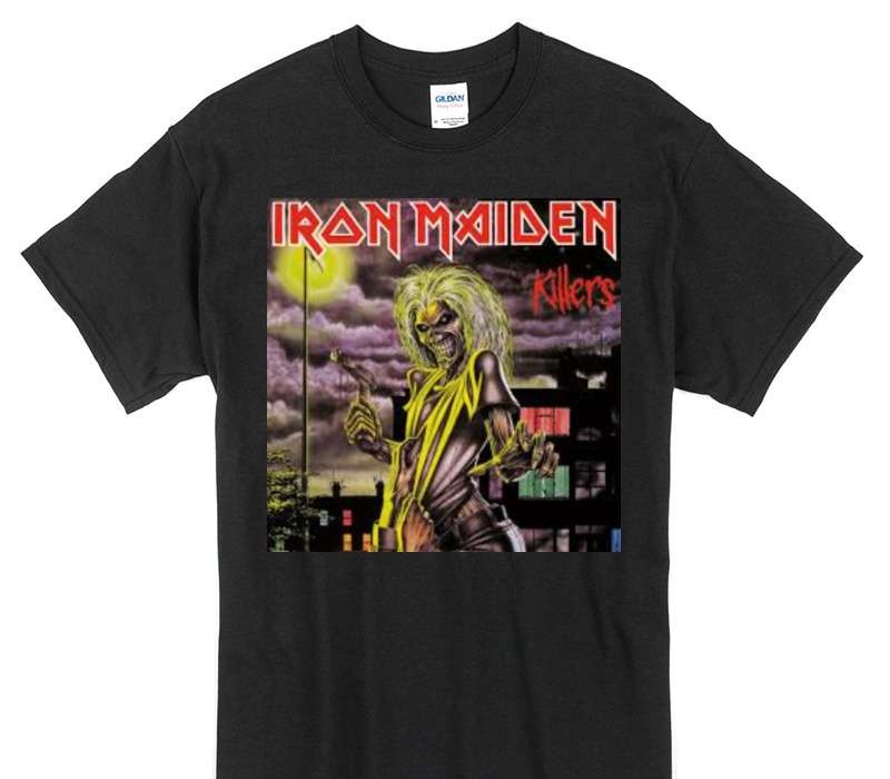 Custom Gildan 100% Cotton Black T-Shirt