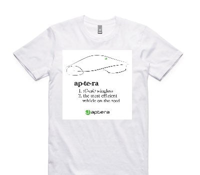 Custom AS Colour 100% Cotton White T-Shirt