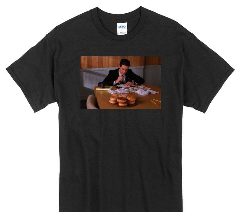 Custom Gildan 100% Cotton Black T-Shirt