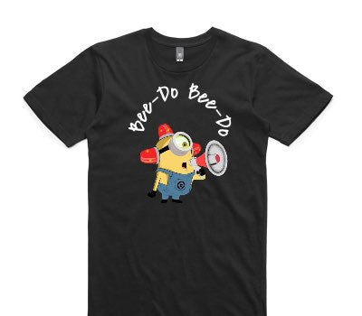 Custom AS Colour 100% Cotton Black T-Shirt