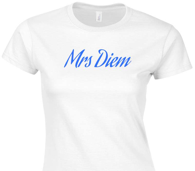 Custom Womens Soft Style 100% Cotton White T-Shirt