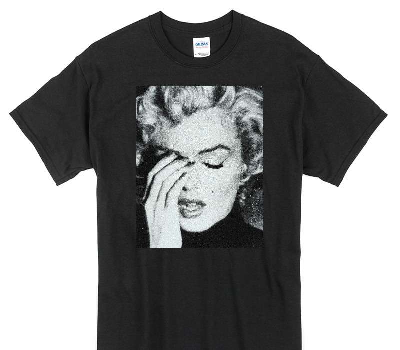 Custom Gildan 100% Cotton Black T-Shirt