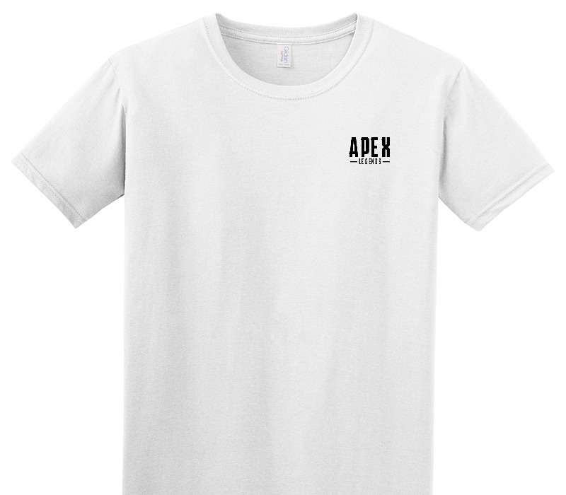 Custom Adult Soft Style 100% Cotton White T-Shirt