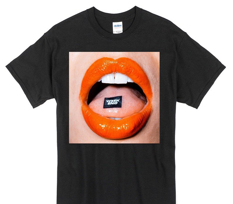 Custom Gildan 100% Cotton Black T-Shirt