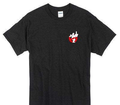 Custom Gildan 100% Cotton Black T-Shirt