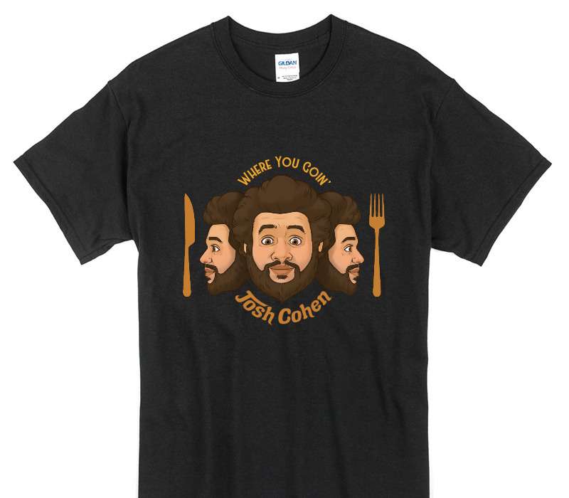 Custom Gildan 100% Cotton Black T-Shirt