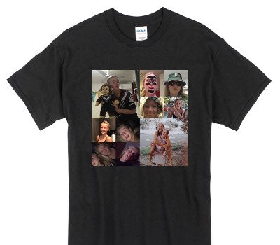 Custom Gildan 100% Cotton Black T-Shirt