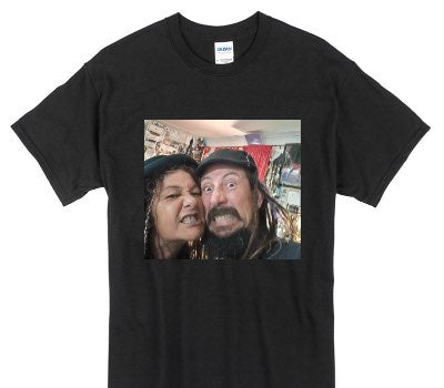 Custom Gildan 100% Cotton Black T-Shirt