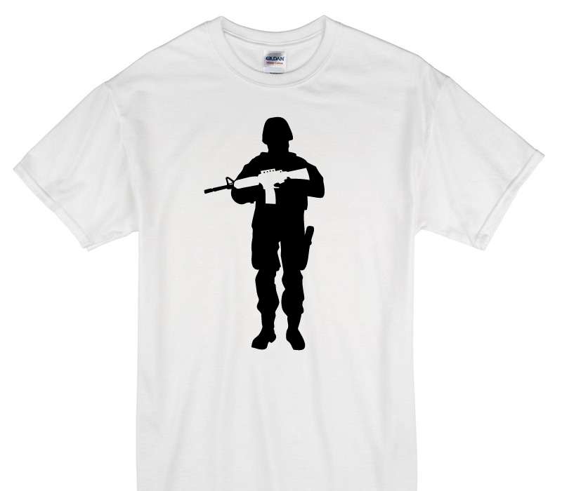 Custom Gildan 100% Cotton White T-Shirt