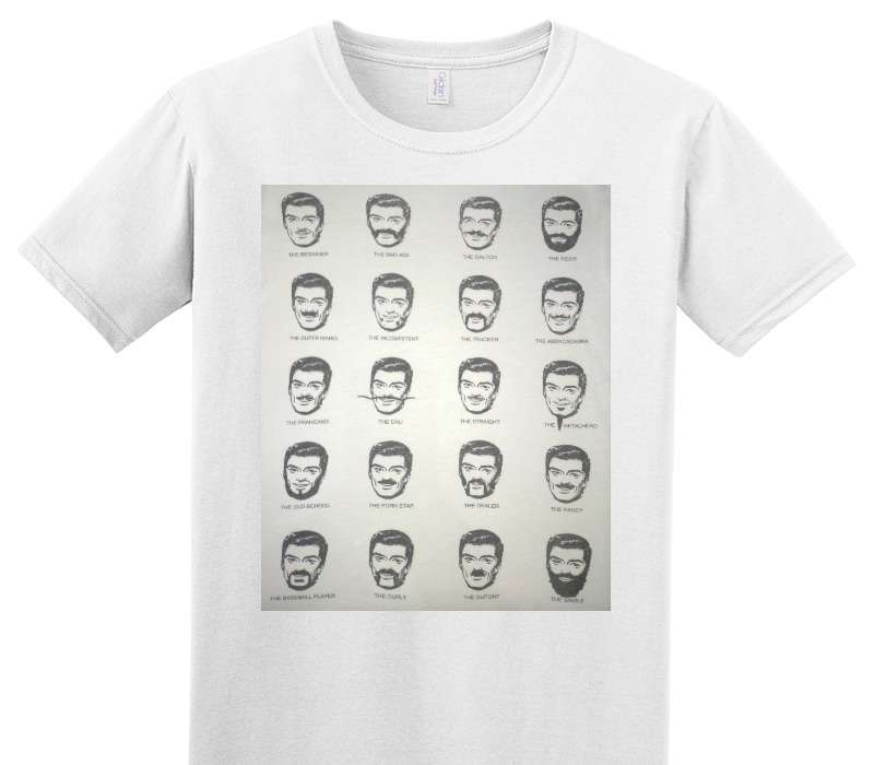 Custom Adult Soft Style 100% Cotton White T-Shirt