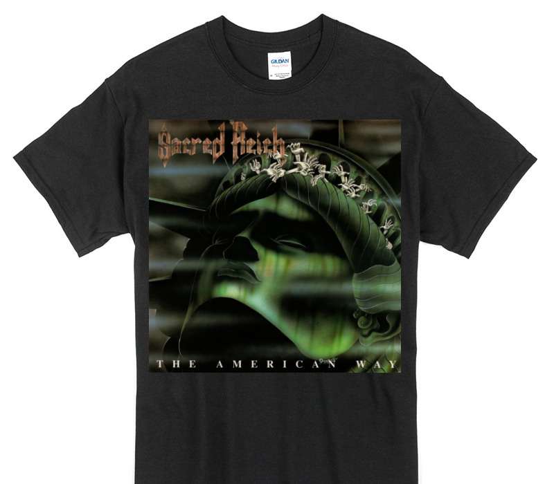 Custom Gildan 100% Cotton Black T-Shirt