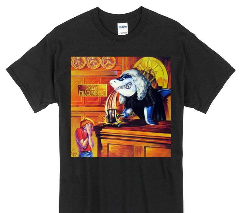 Custom Gildan 100% Cotton Black T-Shirt
