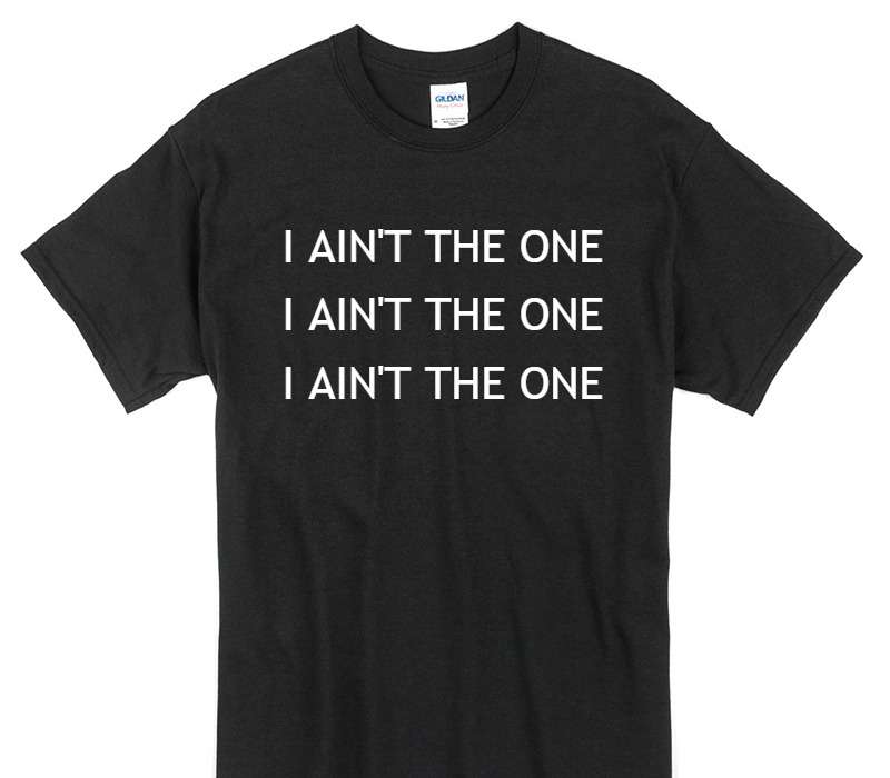 Custom Gildan 100% Cotton Black T-Shirt