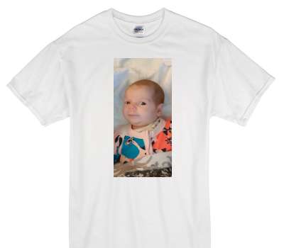 Custom Gildan 100% Cotton White T-Shirt