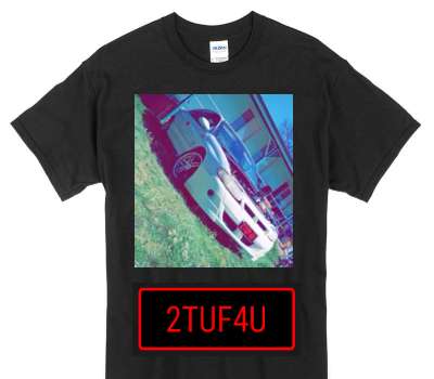 Custom Gildan 100% Cotton Black T-Shirt
