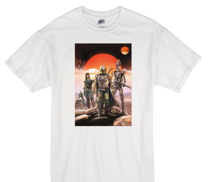 Custom Gildan 100% Cotton White T-Shirt