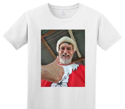 Custom Adult Soft Style 100% Cotton White T-Shirt