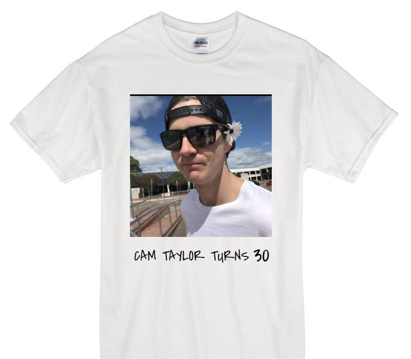 Custom Gildan 100% Cotton White T-Shirt
