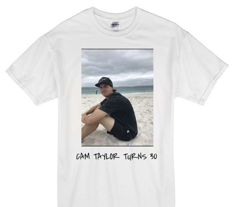 Custom Gildan 100% Cotton White T-Shirt