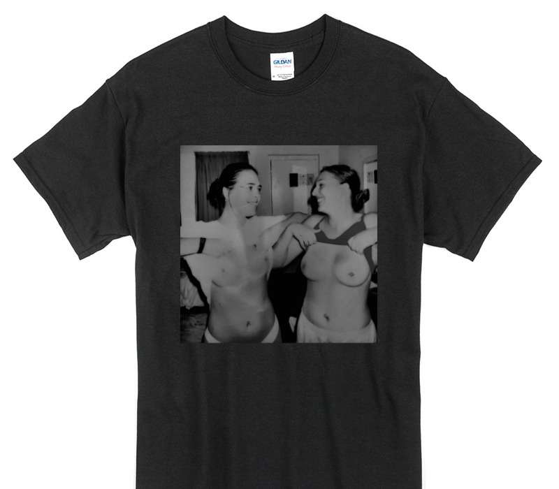 Custom Gildan 100% Cotton Black T-Shirt