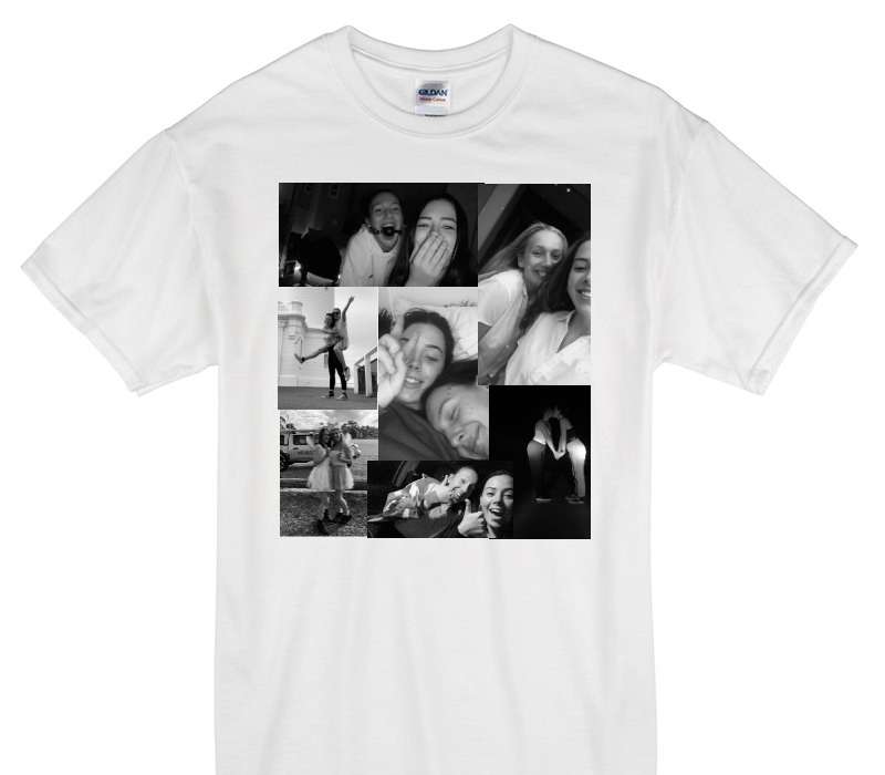 Custom Gildan 100% Cotton White T-Shirt