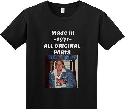 Custom Adult Soft Style 100% Cotton Black T-Shirt