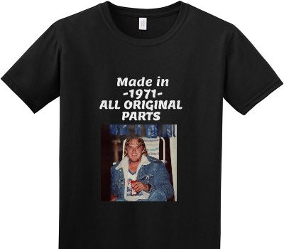 Custom Adult Soft Style 100% Cotton Black T-Shirt