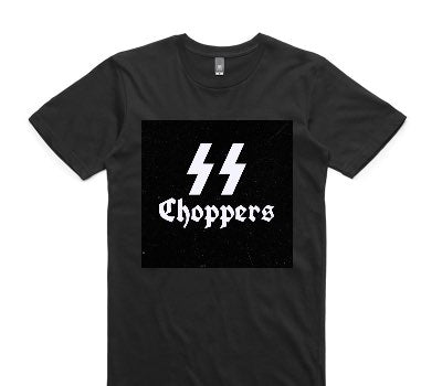 Custom AS Colour 100% Cotton Black T-Shirt