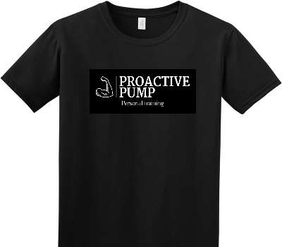 Custom Adult Soft Style 100% Cotton Black T-Shirt