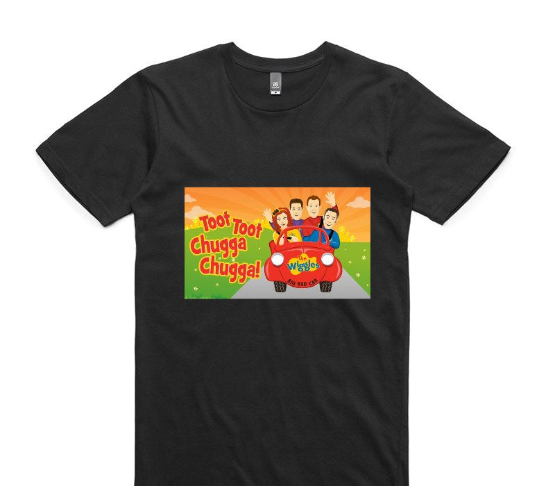 Custom AS Colour 100% Cotton Black T-Shirt