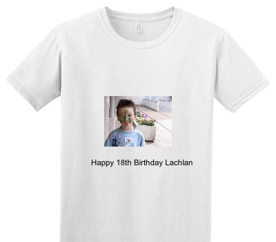 Custom Adult Soft Style 100% Cotton White T-Shirt