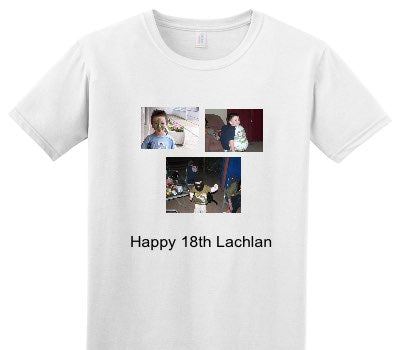 Custom Adult Soft Style 100% Cotton White T-Shirt