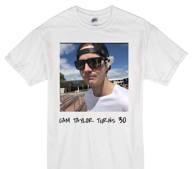 Custom Gildan 100% Cotton White T-Shirt