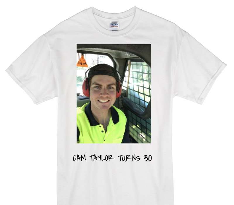 Custom Gildan 100% Cotton White T-Shirt