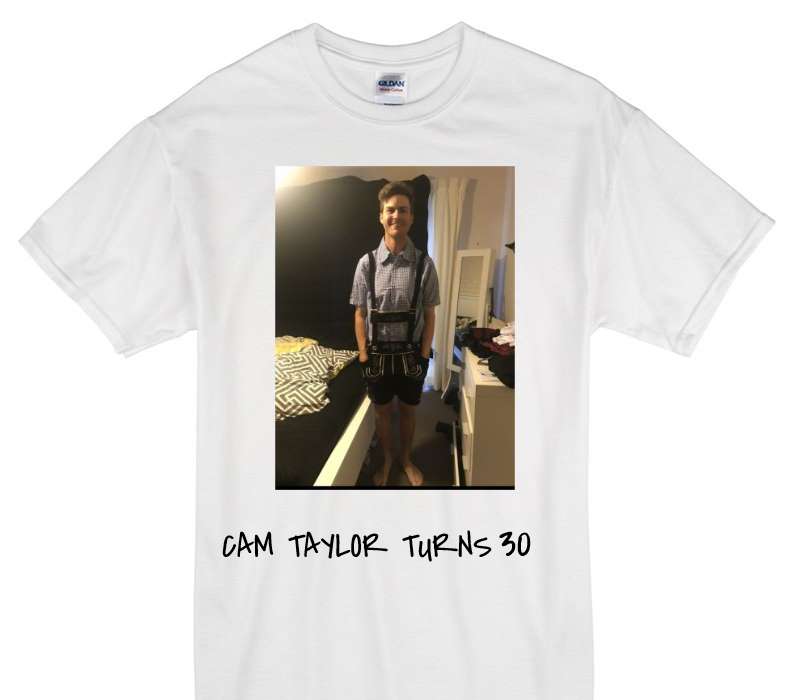 Custom Gildan 100% Cotton White T-Shirt
