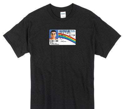 Custom Gildan 100% Cotton Black T-Shirt