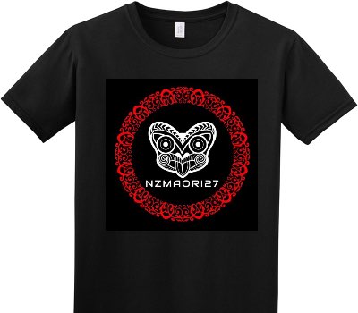 Custom Adult Soft Style 100% Cotton Black T-Shirt