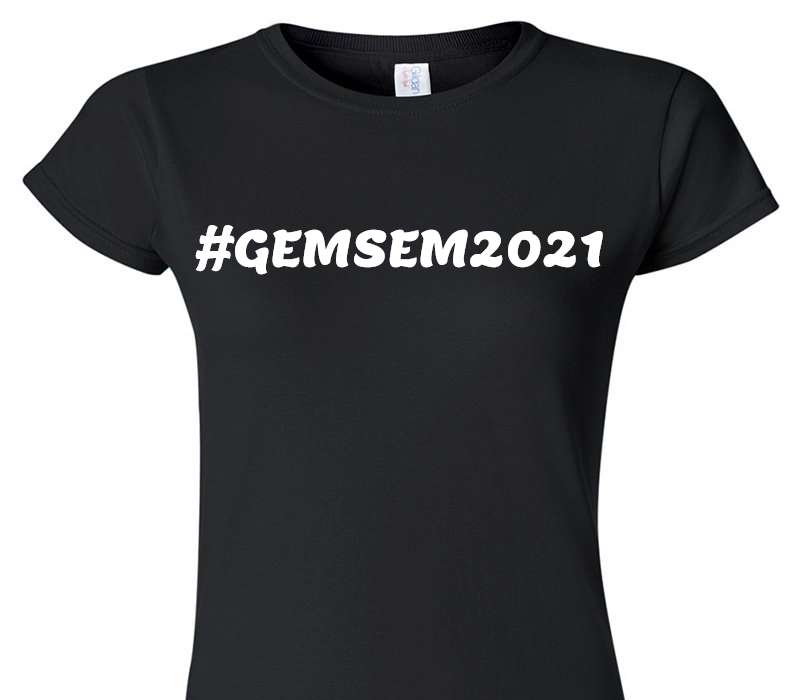 Custom Womens Soft Style 100% Cotton Black T-Shirt