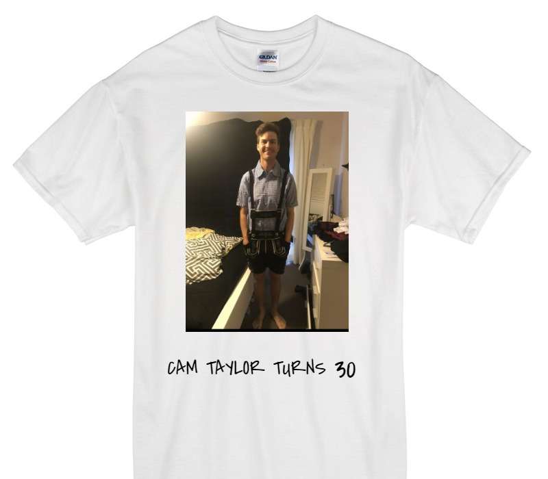 Custom Gildan 100% Cotton White T-Shirt