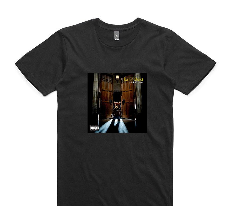 Custom AS Colour 100% Cotton Black T-Shirt