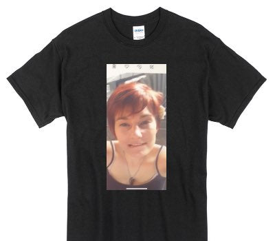 Custom Gildan 100% Cotton Black T-Shirt