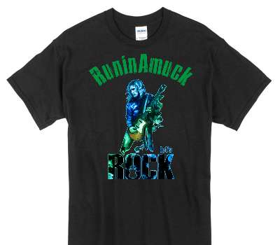 Custom Gildan 100% Cotton Black T-Shirt