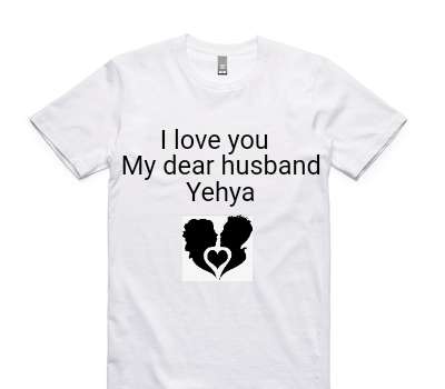 Custom AS Colour 100% Cotton White T-Shirt