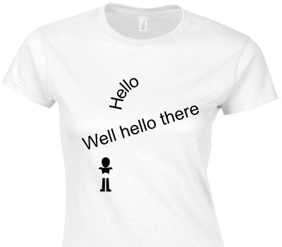 Custom Womens Soft Style 100% Cotton White T-Shirt