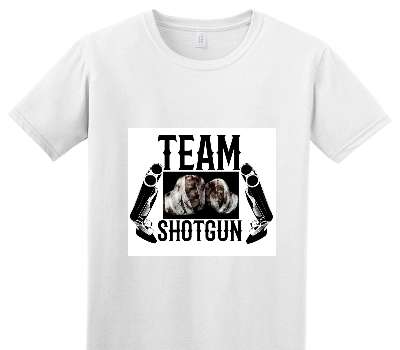 Custom Adult Soft Style 100% Cotton White T-Shirt