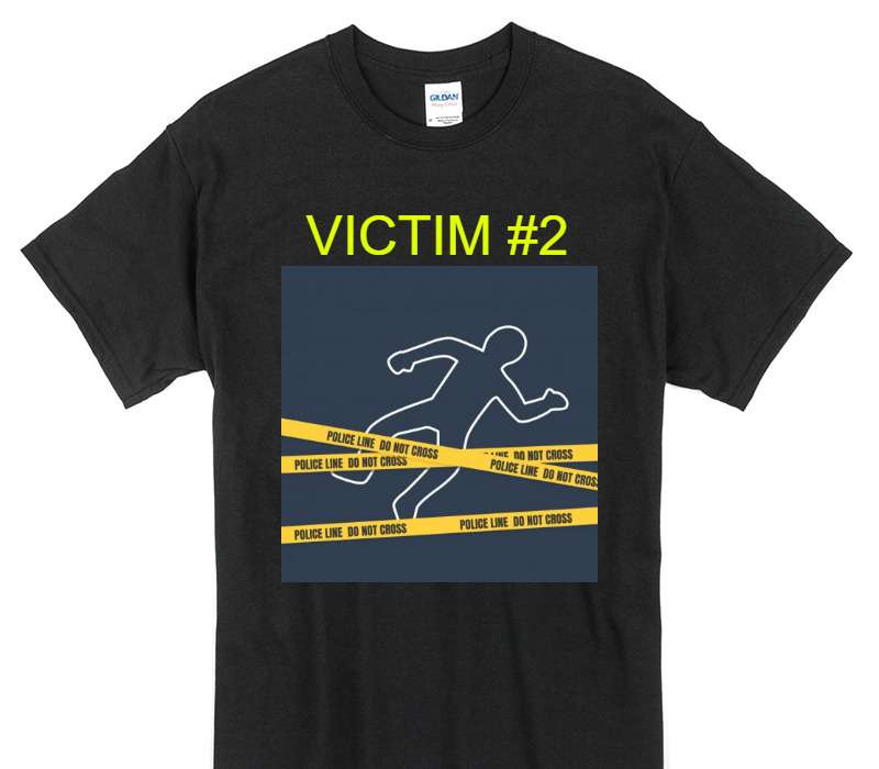 Custom Gildan 100% Cotton Black T-Shirt