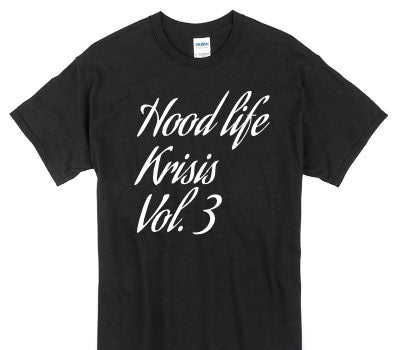 Custom Gildan 100% Cotton Black T-Shirt