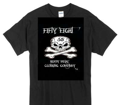 Custom Gildan 100% Cotton Black T-Shirt