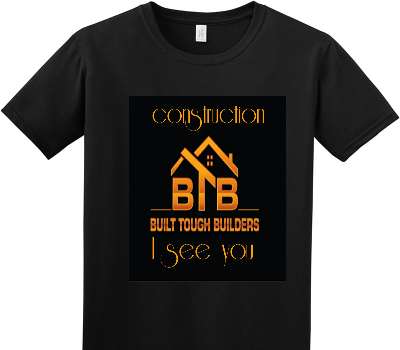 Custom Adult Soft Style 100% Cotton Black T-Shirt
