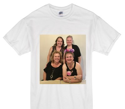 Custom Gildan 100% Cotton White T-Shirt